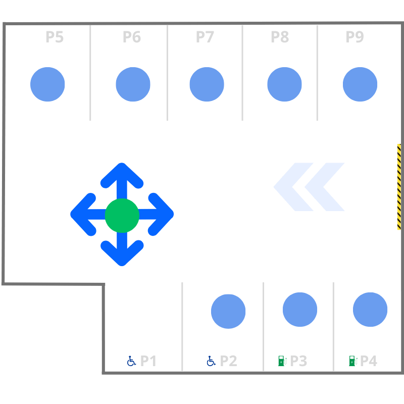 Mark parking spots image