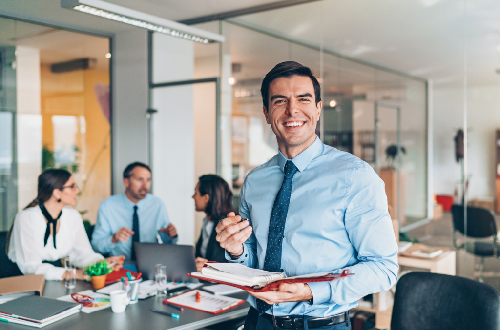 office manager happy with parking management